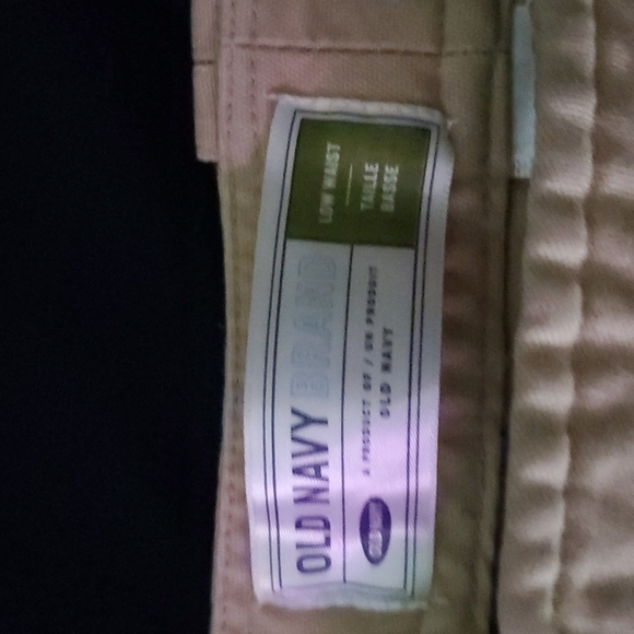 Old Navy low waist stretch khakis size 4 petite - Picture 2 of 12